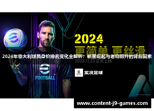 2024年意大利球员身价排名变化全解析：新星崛起与老将回升的背后因素